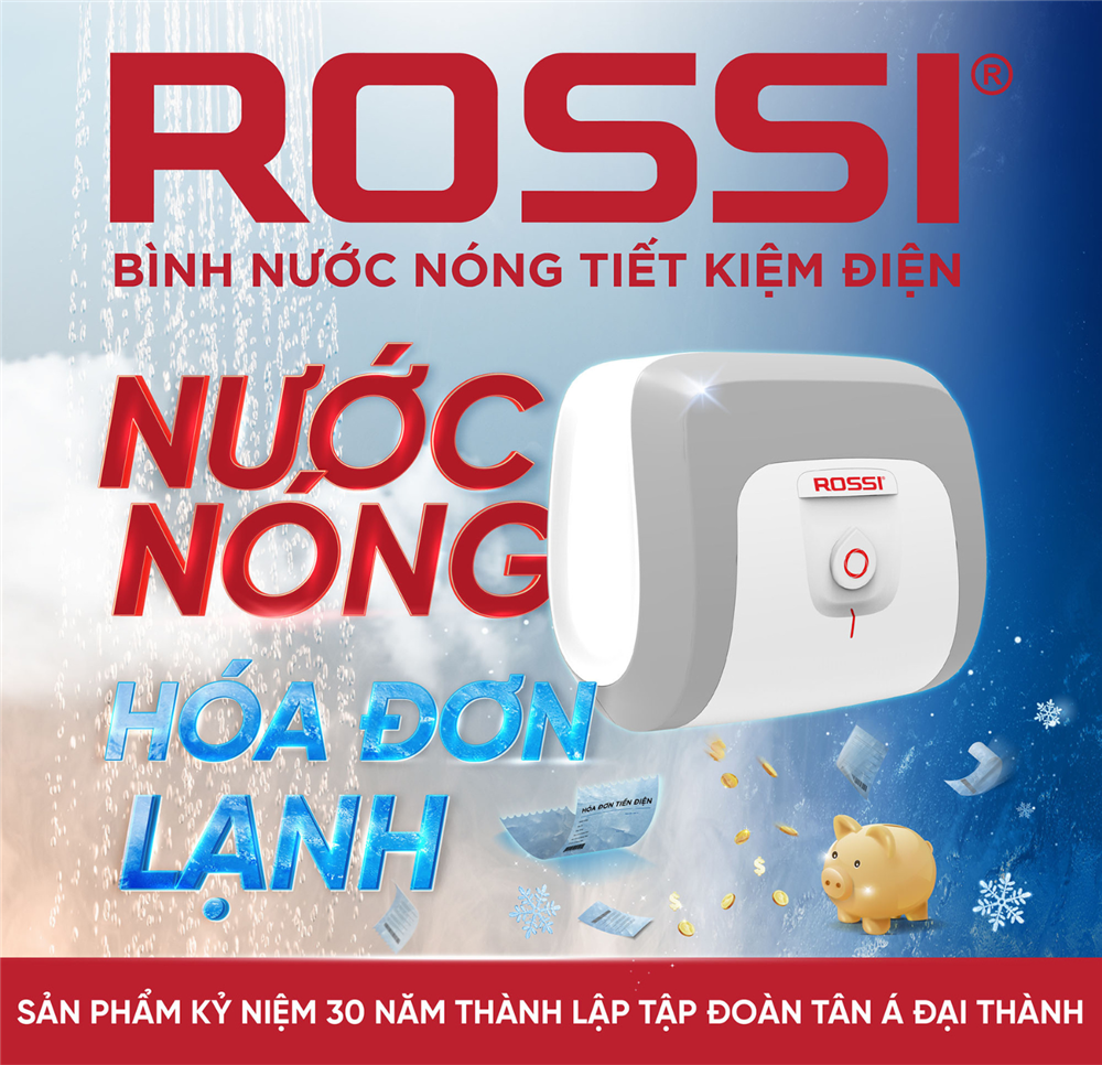 Bình nước nóng Rossi 30 được khách hàng quan tâm nhiều trên mạng xã hội 